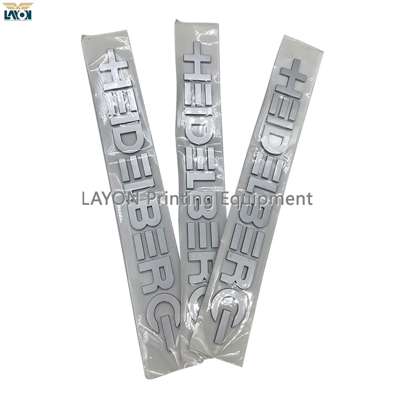 LAYON 1 PCS Signage Wordmark Heidelberg SM52 SM74 SM102 Letter Label Protective Cover Heidelberg Signage Protective Cover Label